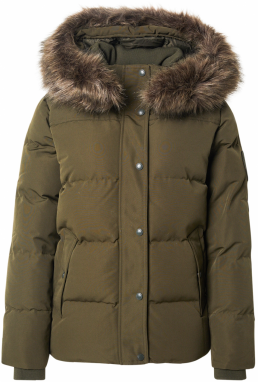 Superdry Zimná bunda 'Everest'  tmavozelená