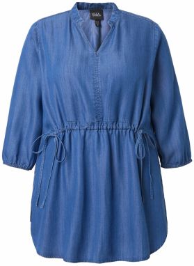 Ulla Popken Blúzka  modrá denim