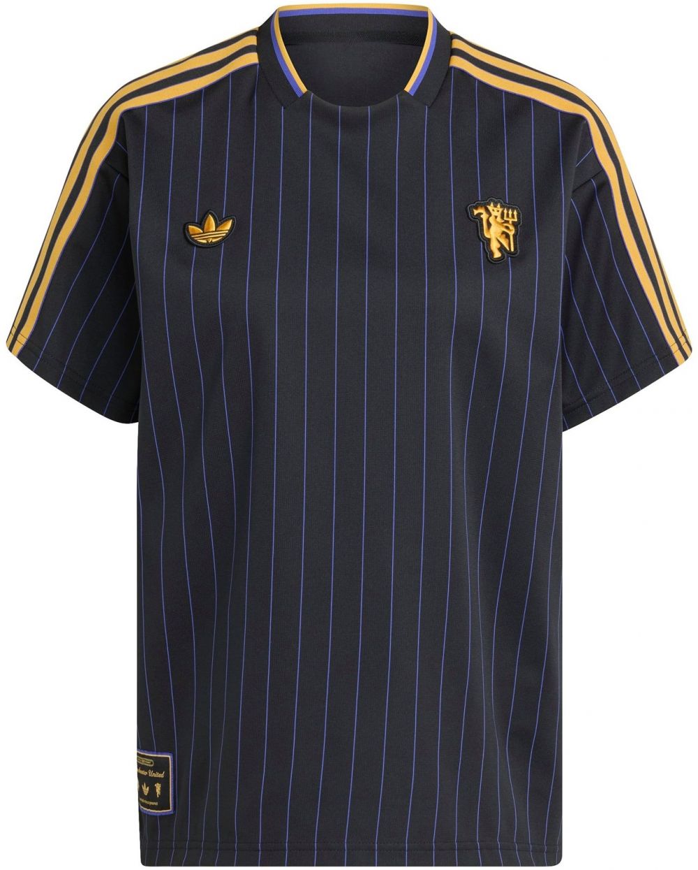 ADIDAS ORIGINALS Dres 'Manchester United Terrace Icons'  žltá / fialová / čierna