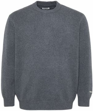 Jack & Jones Plus Sveter 'JORNORREBRO'  tmavosivá