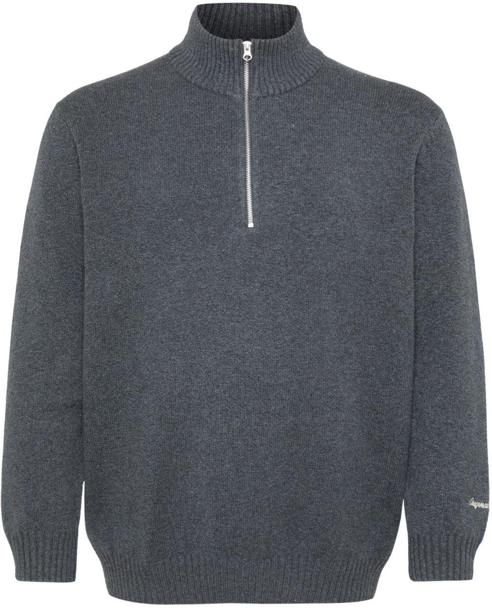 Jack & Jones Plus Sveter 'JORNORREBRO'  tmavosivá
