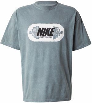 NIKE Funkčné tričko 'M90 GYM HERITAGE'  čadičová / čierna / biela