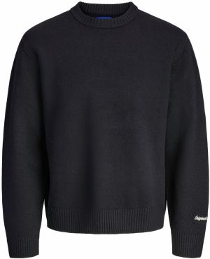 JACK & JONES Sveter 'JORNORREBRO'  čierna