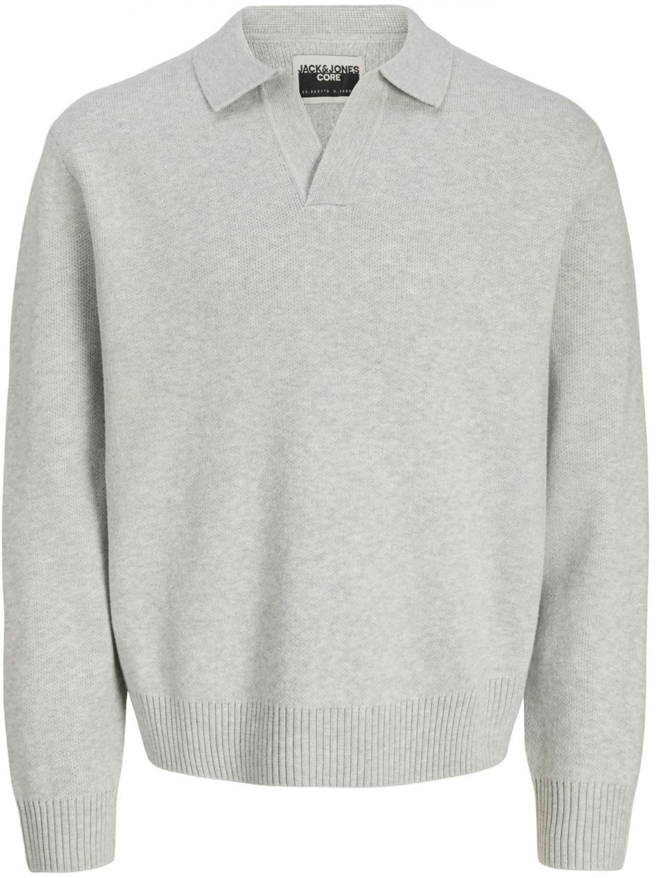 JACK & JONES Sveter  svetlosivá