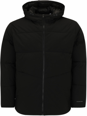 Jack & Jones Plus Zimná bunda 'JJGLOBAL'  čierna