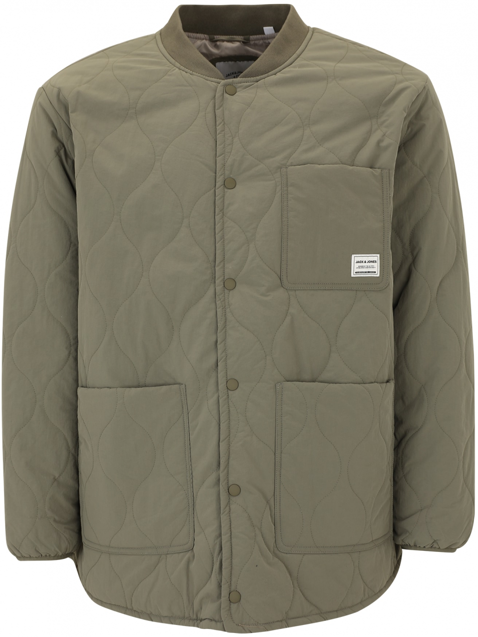 Jack & Jones Plus Prechodná bunda 'JJHERO'  olivová