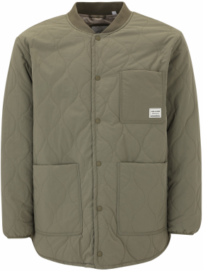 Jack & Jones Plus Prechodná bunda 'JJHERO'  olivová