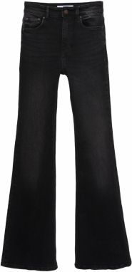 Pull&Bear Džínsy  čierny denim