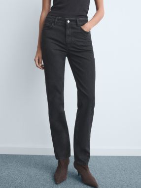 MANGO Džínsy 'BLANCA'  čierny denim