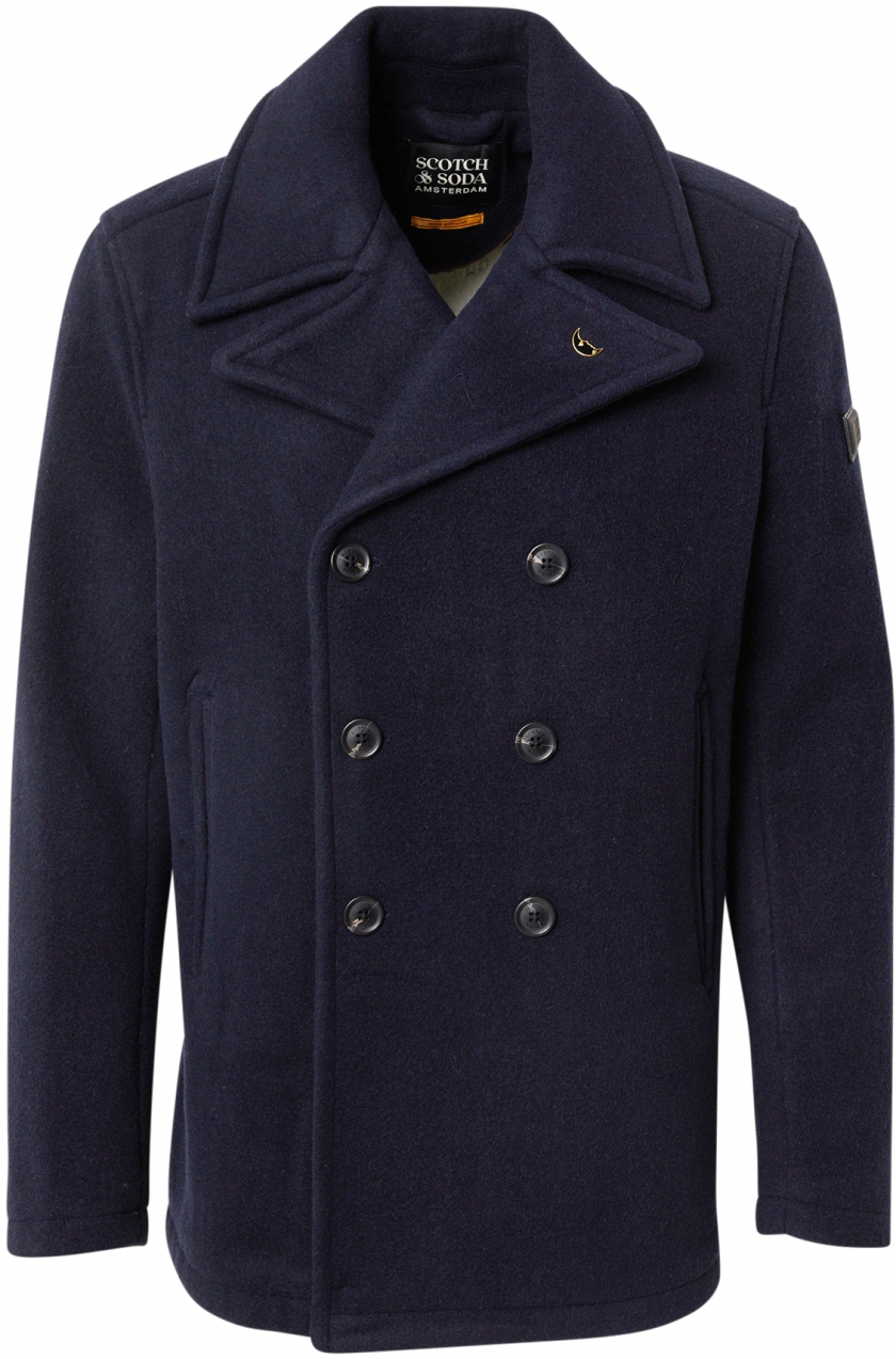 SCOTCH & SODA Prechodný kabát  námornícka modrá