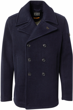 SCOTCH & SODA Prechodný kabát  námornícka modrá