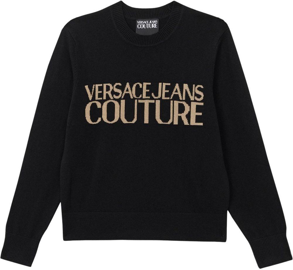 Versace Jeans Couture Sveter  brokátová / čierna