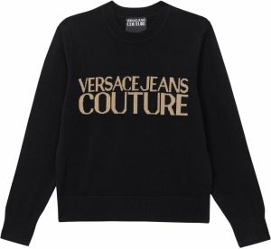 Versace Jeans Couture Sveter  brokátová / čierna
