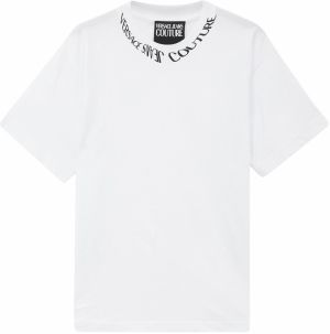 Versace Jeans Couture Tričko  čierna / biela