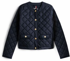 TOMMY HILFIGER Prechodná bunda  tmavomodrá