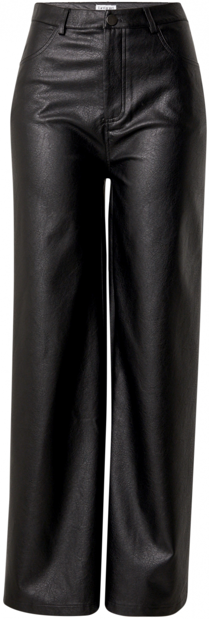 FIVE STAR GIRL Nohavice 'VEGAN LEATHER PANTS'  čierna