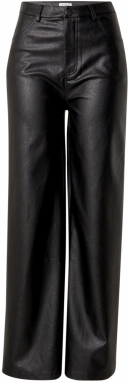 FIVE STAR GIRL Nohavice 'VEGAN LEATHER PANTS'  čierna