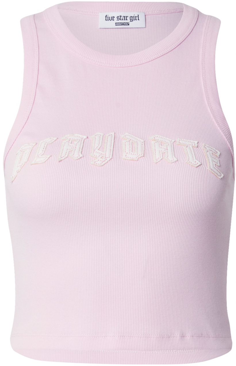 FIVE STAR GIRL Top 'ESSENTIALS TANK'  ružová