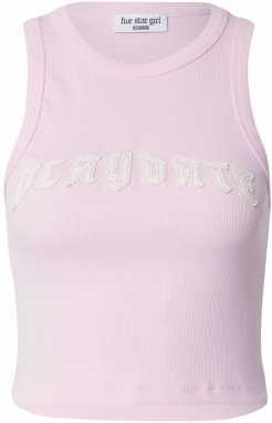FIVE STAR GIRL Top 'ESSENTIALS TANK'  ružová