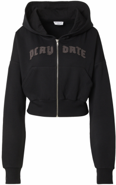 FIVE STAR GIRL Mikina ' 'CROPPED SWEATSHIRT''  čierna