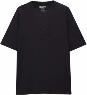 Pull&Bear Tričko 'NIRVANA'  čierna