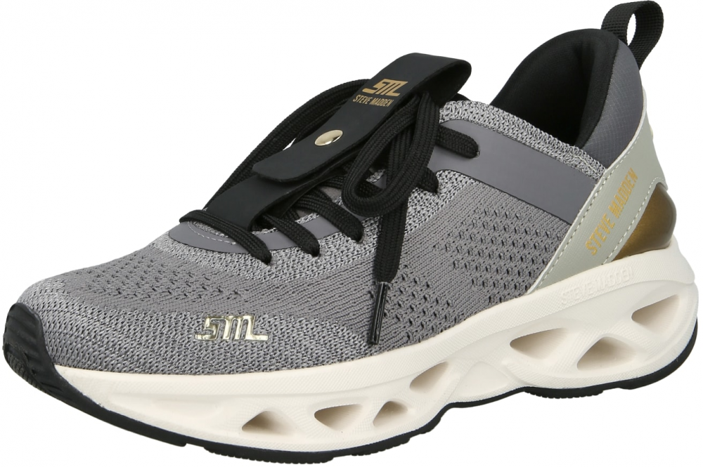 STEVE MADDEN Nízke tenisky 'Surge 1'  dymovo modrá / zlatá