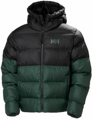 HELLY HANSEN Zimná bunda  tmavozelená / čierna