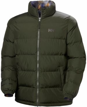 HELLY HANSEN Zimná bunda 'YU 23'  tmavomodrá / tmavožltá / olivová / biela