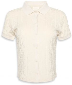 Calvin Klein Jeans Blúzka  biela