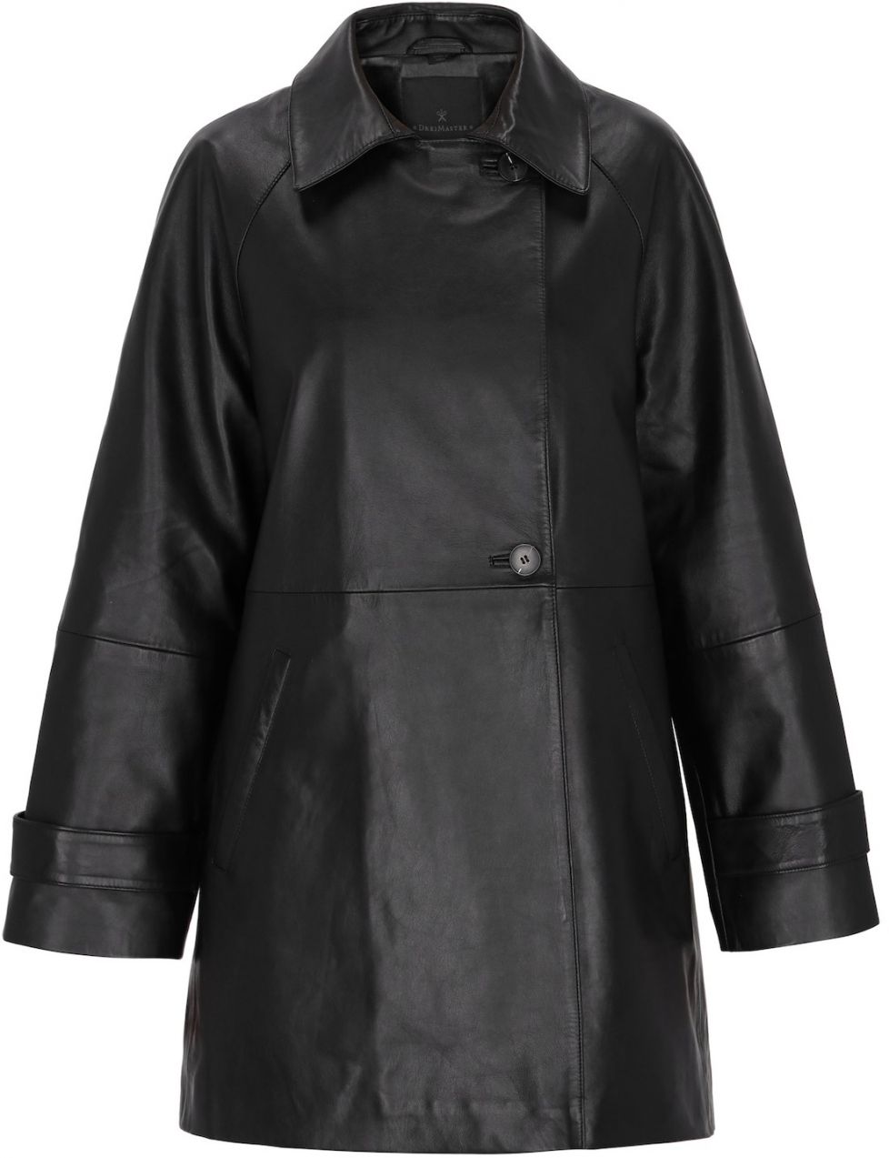 DreiMaster Klassik Prechodný kabát 'Classic Look'  čierna