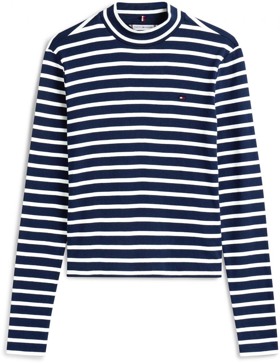 TOMMY HILFIGER Tričko  námornícka modrá / biela