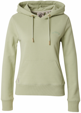 Superdry Mikina 'Essential'  svetlozelená