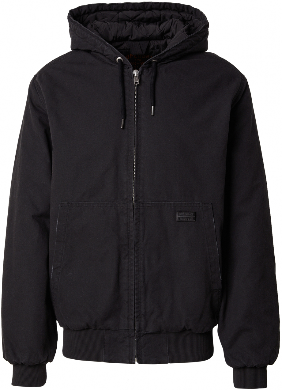 Superdry Prechodná bunda 'Surplus'  čierna