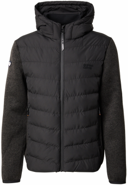 Superdry Prechodná bunda  čierna