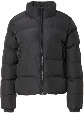 Superdry Prechodná bunda  čierna / biela
