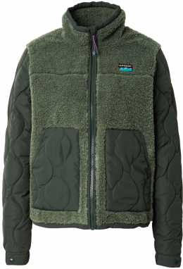 Superdry Prechodná bunda  olivová / tmavozelená