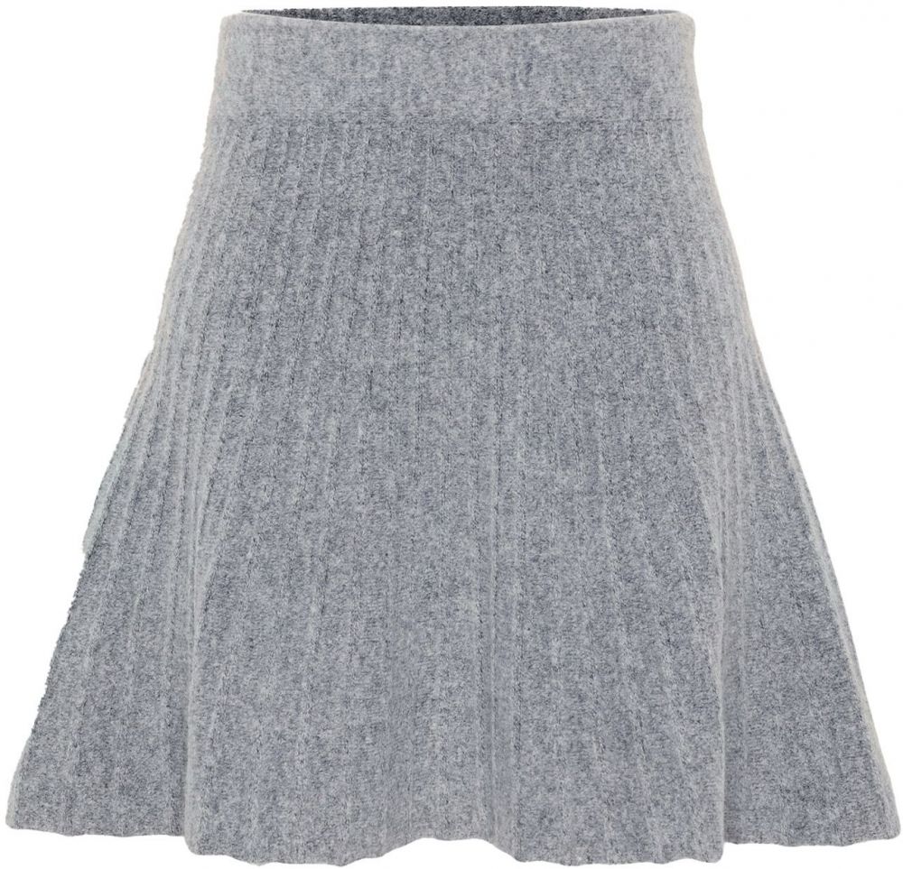 Vero Moda Petite Sukňa 'VMMACY'  sivá melírovaná
