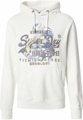 Superdry Mikina 'TOKYO'  zlatá žltá / svetlosivá / petrolejová / čierna