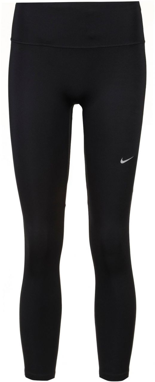 NIKE Športové nohavice 'Tempo'  čierna / strieborná
