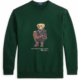 Polo Ralph Lauren Big & Tall Mikina 'SEASONAL'  hnedá / tmavozelená / čerešňová / čierna