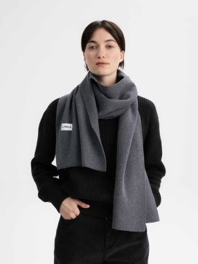 MELA Šál 'Asmee'  antracitová