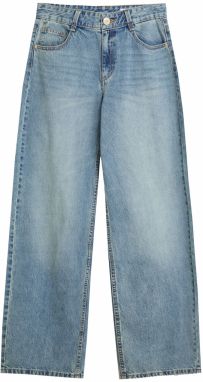 Bershka Džínsy  modrá denim
