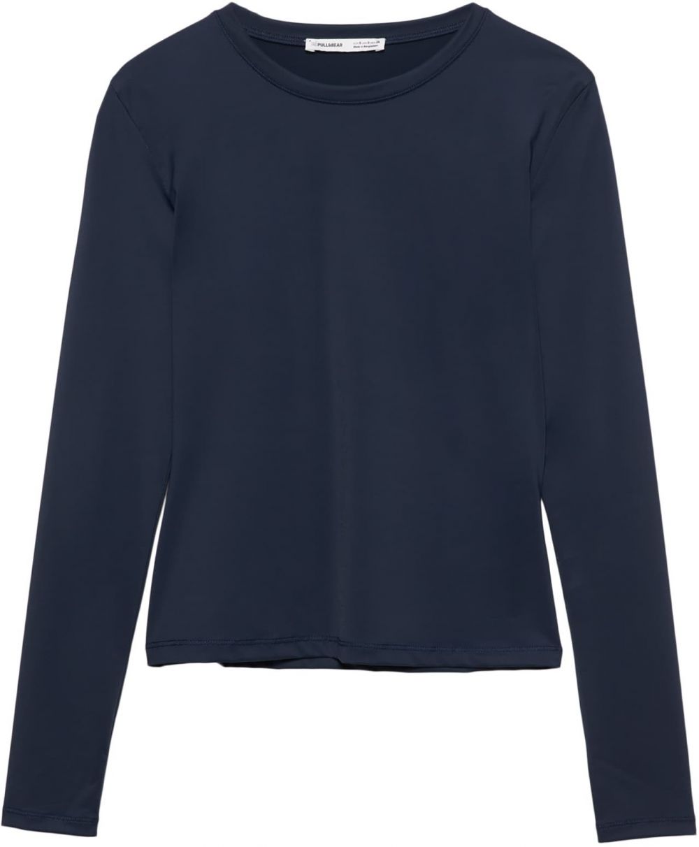 Pull&Bear Tričko  námornícka modrá