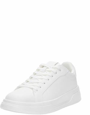 Pull&Bear Nízke tenisky  biela