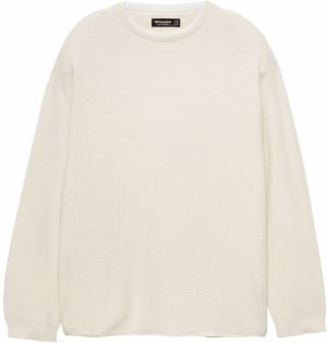 Pull&Bear Sveter  biela ako vlna