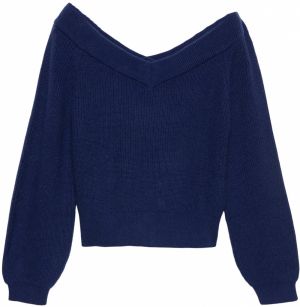 Pull&Bear Sveter  námornícka modrá
