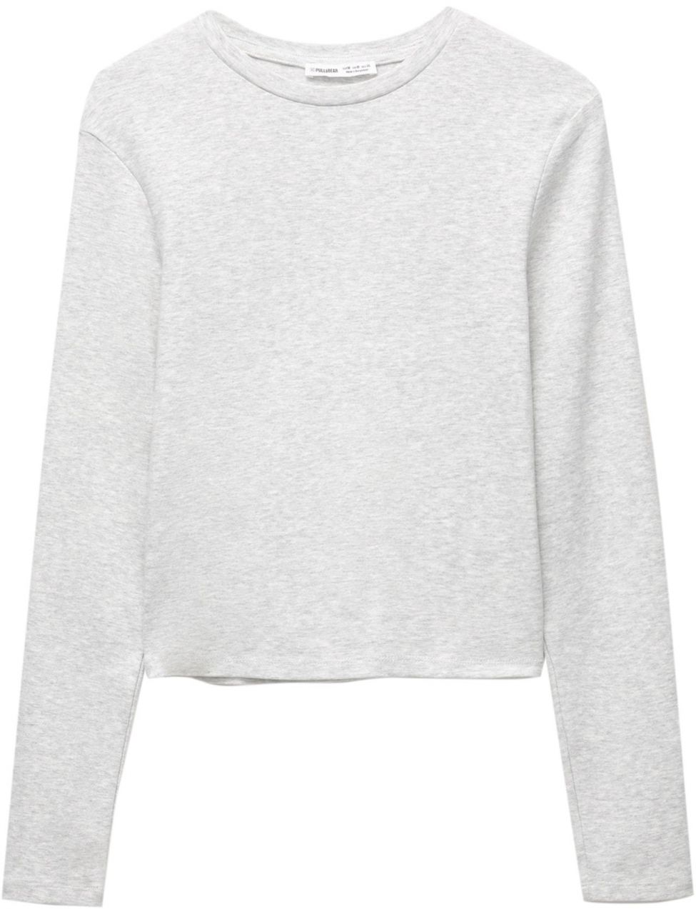 Pull&Bear Tričko  sivá melírovaná