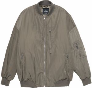 Pull&Bear Prechodná bunda  kaki