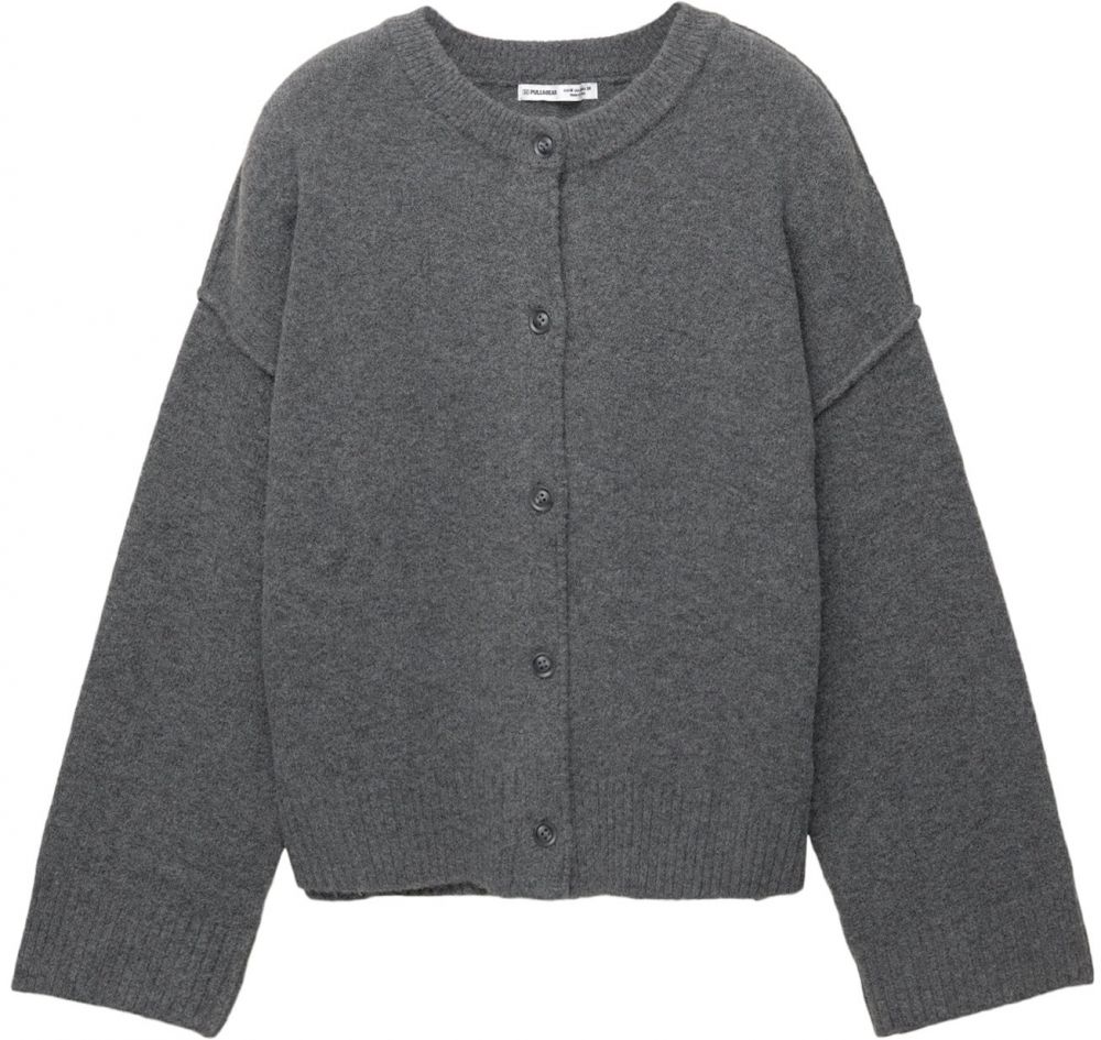 Pull&Bear Kardigán  sivá