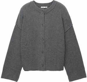 Pull&Bear Kardigán  sivá